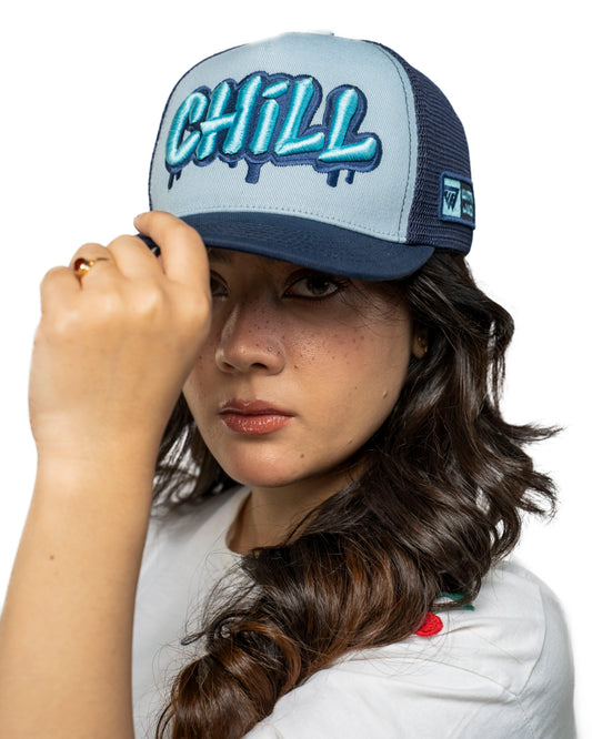 Chill vibes - 5 Panel Trucker