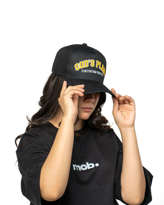 God's Plan - 5 Panel Trucker Cap