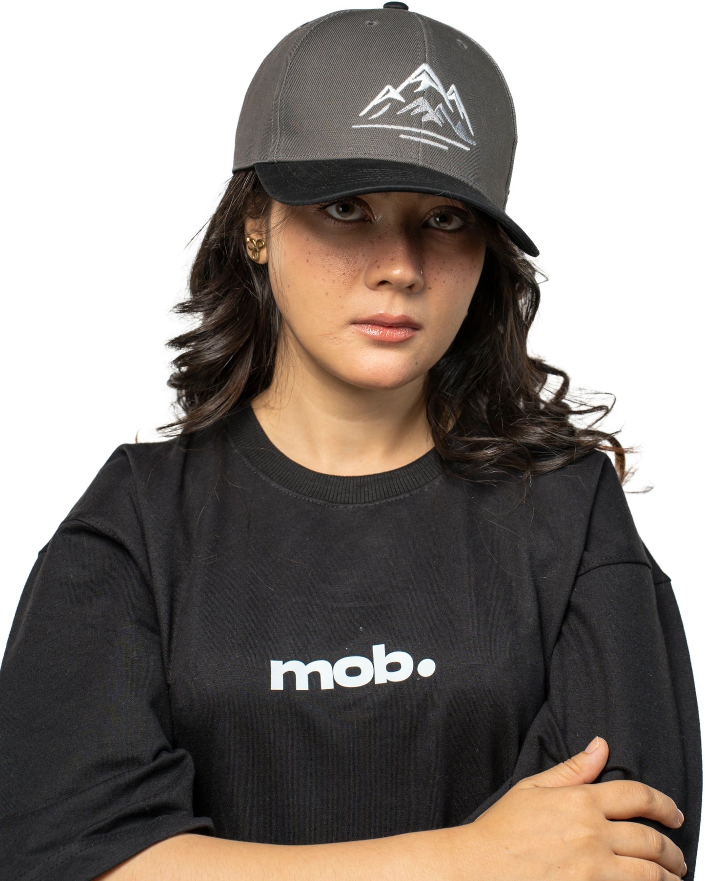 Grey Mountain - 6 Panel Baseball Cap