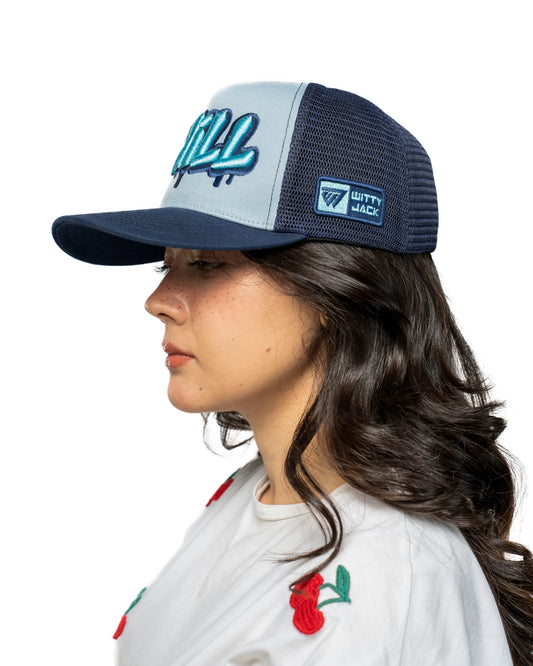 Chill vibes - 5 Panel Trucker